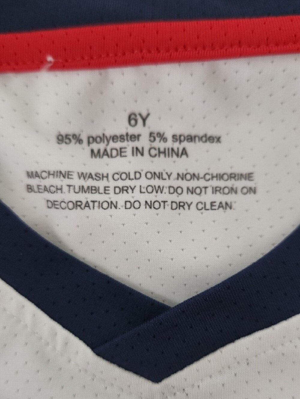 USA White Red & Blue Kids Soccer Set Kids Size 6 - Picture 2 of 7